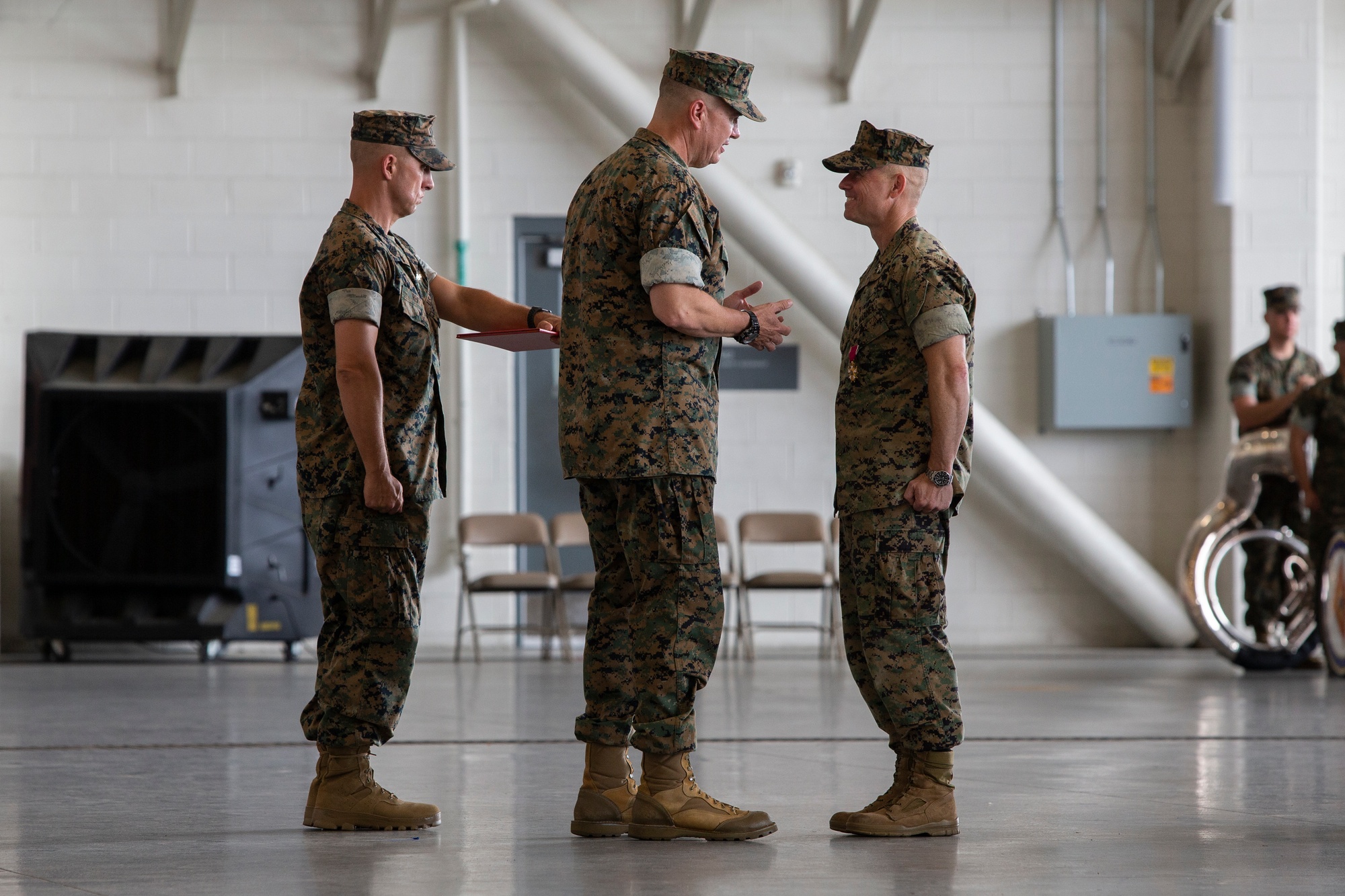 DVIDS - News - First Change of Command at Marine Force Storage Command