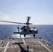 MH-60S Sea Hawk Helicopter Attached to HSC 22 Takes Off From the Flight Deck of USS Sioux City