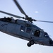 MH-60S Sea Hawk Helicopter Attached to HSC 22 Takes Off From the Flight Deck of USS Sioux City