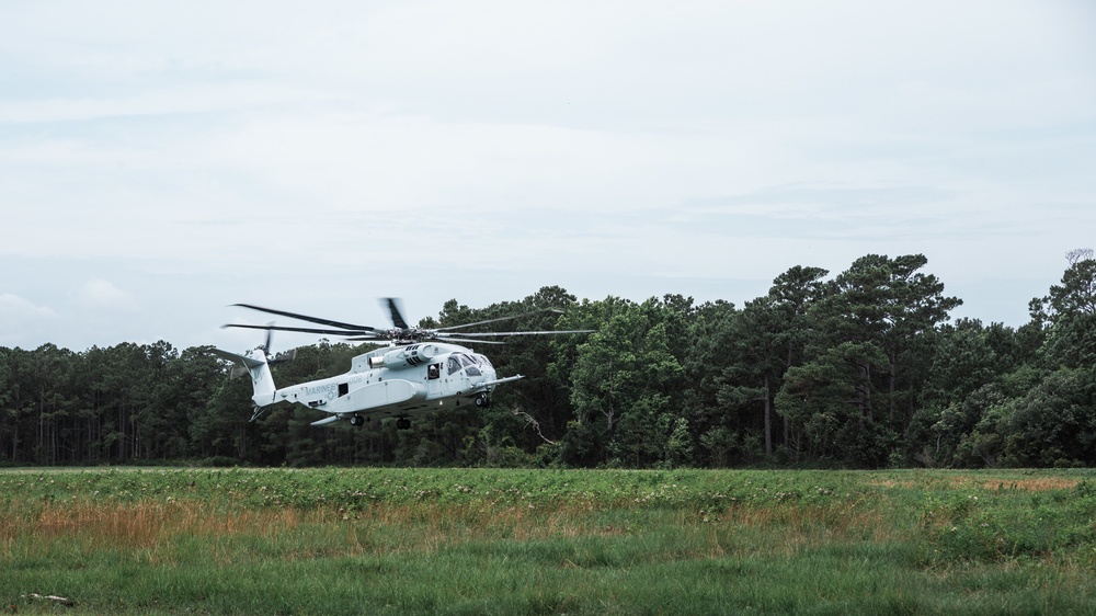 New Helicopter, Who's This? Marines with 1/2 and VMX-1 Test Capabilities of New Helicopter