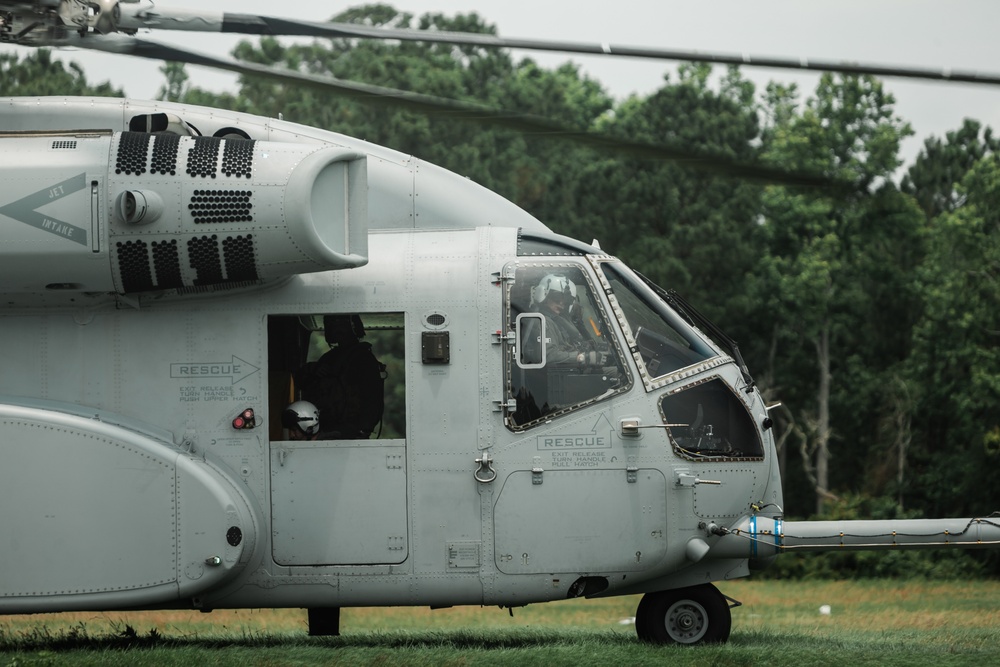 New Helicopter, Who's This? Marines with 1/2 and VMX-1 Test Capabilities of New Helicopter