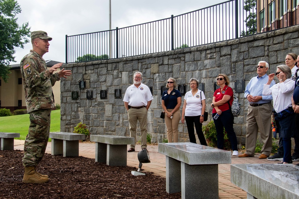 Cobb County Honorary Commanders Association visits CNGC