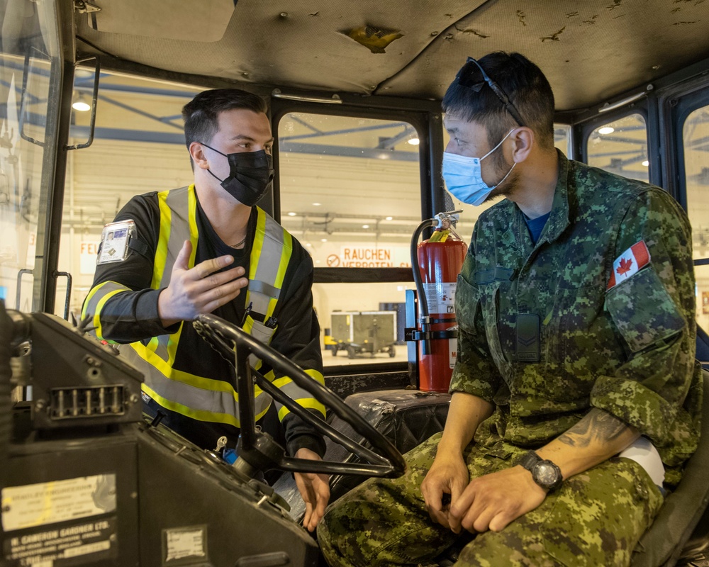 EX AMALGAM DART Mule training