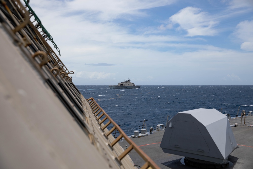 USS Sioux City and USS Wichita Conduct Operations in the Caribbean Sea