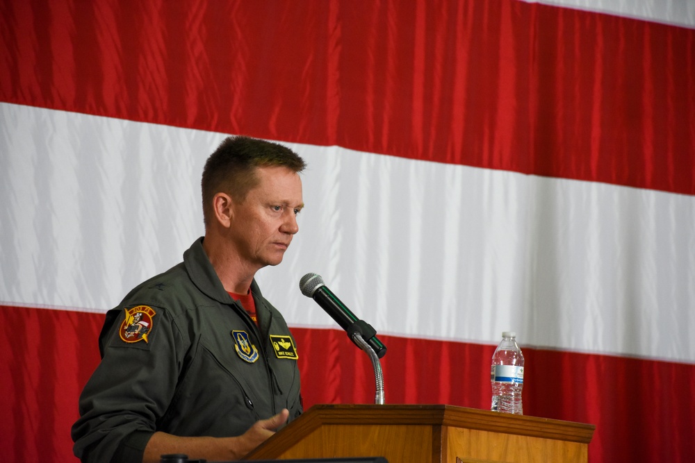 Brig. Gen. Schultz hosts general officer flag unfurling ceremony