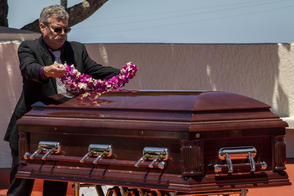 WWII Marine laid to rest at Fort Rosecrans National Cemetery