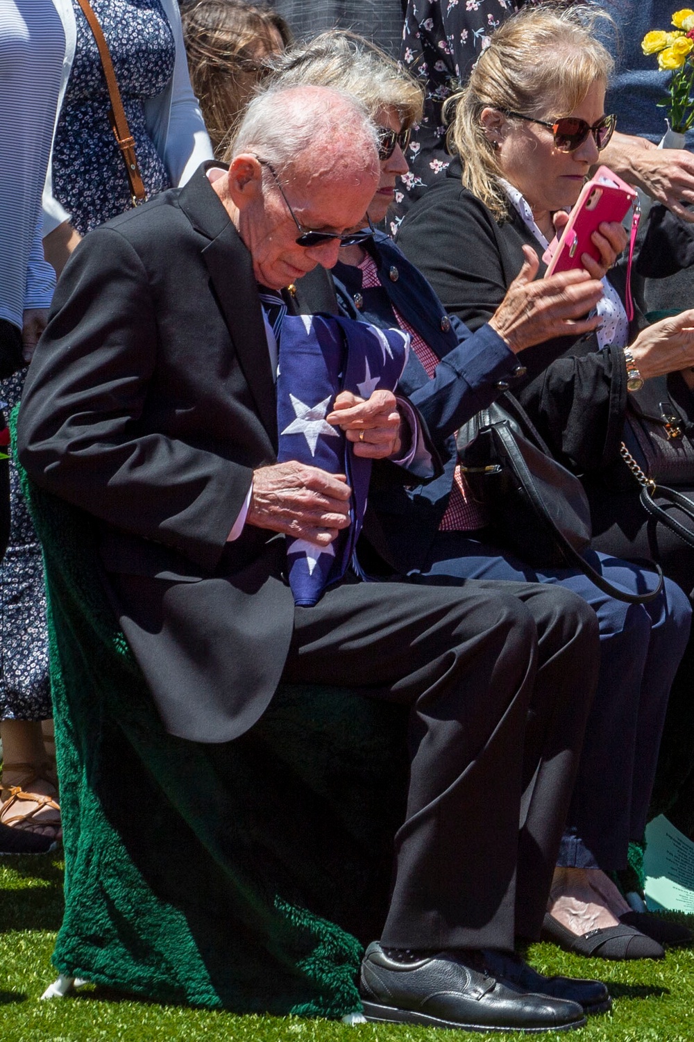 WWII Marine laid to rest at Fort Rosecrans National Cemetery