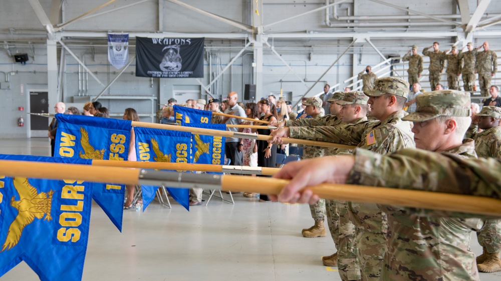 1st Special Operations Mission Support Group change of command