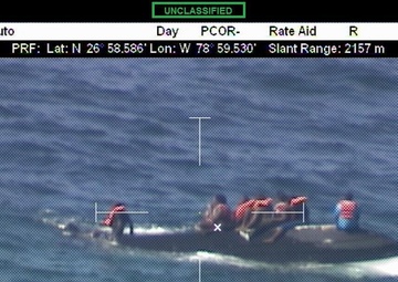 Coast Guard assists partner nation in search for missing people north of Grand Bahama