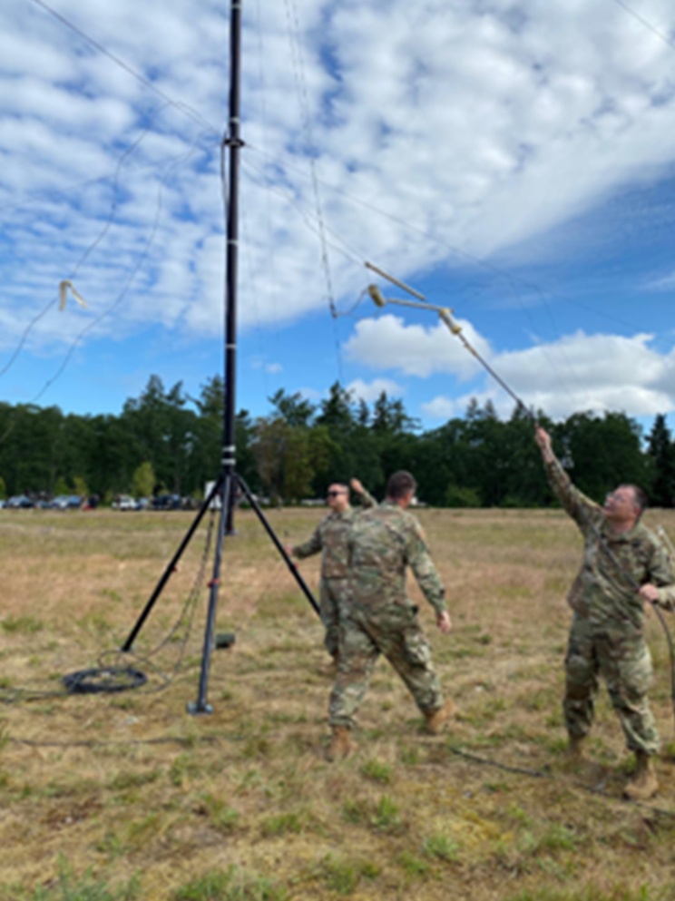 Communications Exercise tests abilities of Guard following disasters