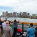 USS Constitution goes underway to celebrate healthcare workers and first responders