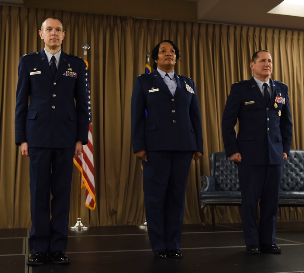 319th Healthcare Operations squadron Change of Command