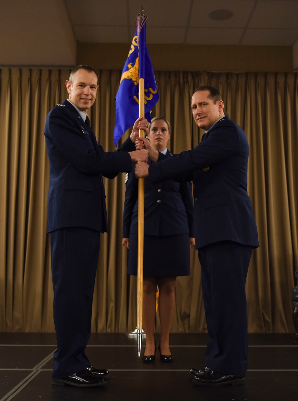 319th Healthcare Operations squadron Change of Command