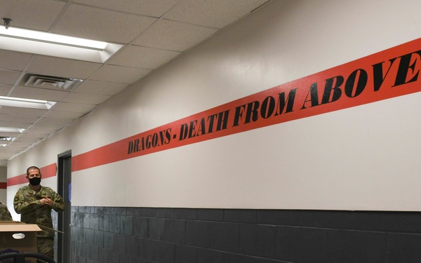 Whiteman BCC Concordia liaison delivers snacks to Maintenance Airmen