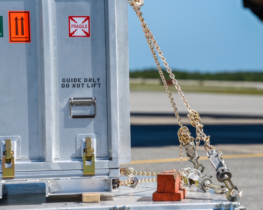 C-17 Delivers Spacecraft to Cape Canaveral SFS