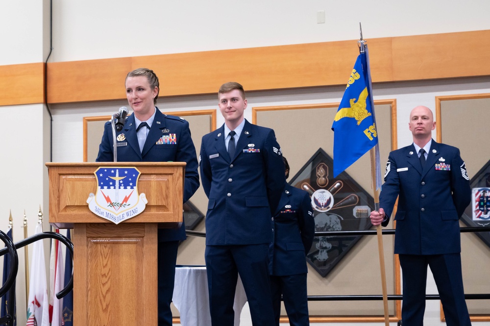 341st Force Support Squadron change of command