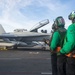 USS Harry S. Truman (CVN 75) transits the Atlantic Ocean.