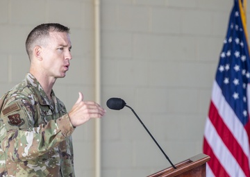 Lt. Col. Michael Lopez assumes command of 612th ABS in Honduras