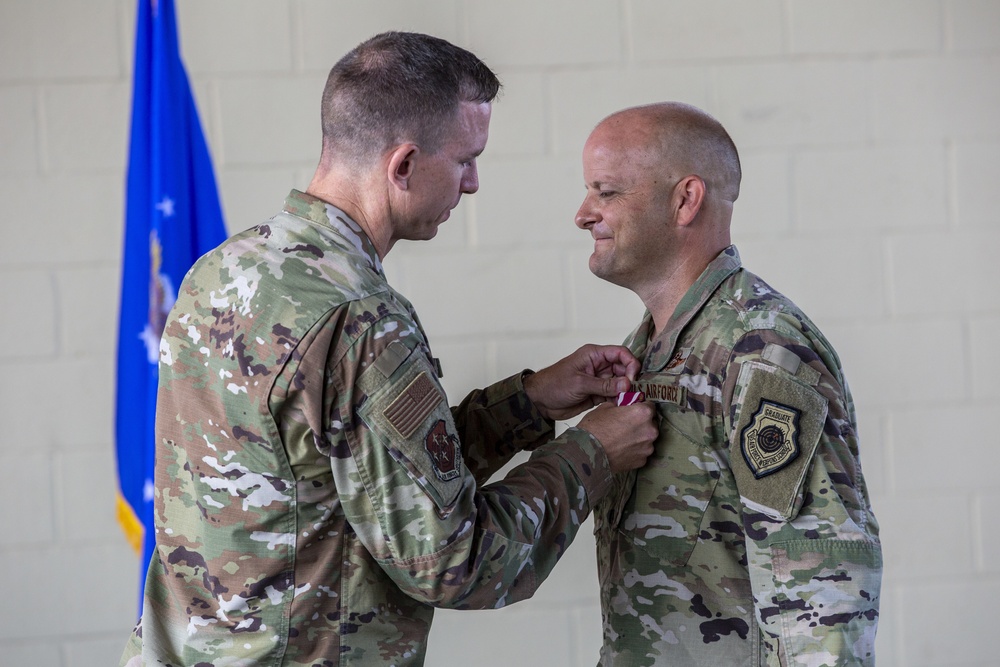 Lt. Col. Michael Lopez assumes command of 612th ABS in Honduras