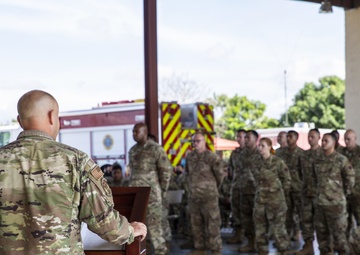 Lt. Col. Michael Lopez assumes command of 612th ABS in Honduras