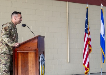 Lt. Col. Michael Lopez assumes command of 612th ABS in Honduras
