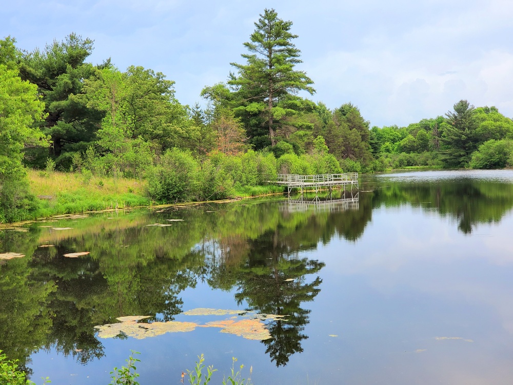 Sparta Pond Recreation Area at Fort McCoy
