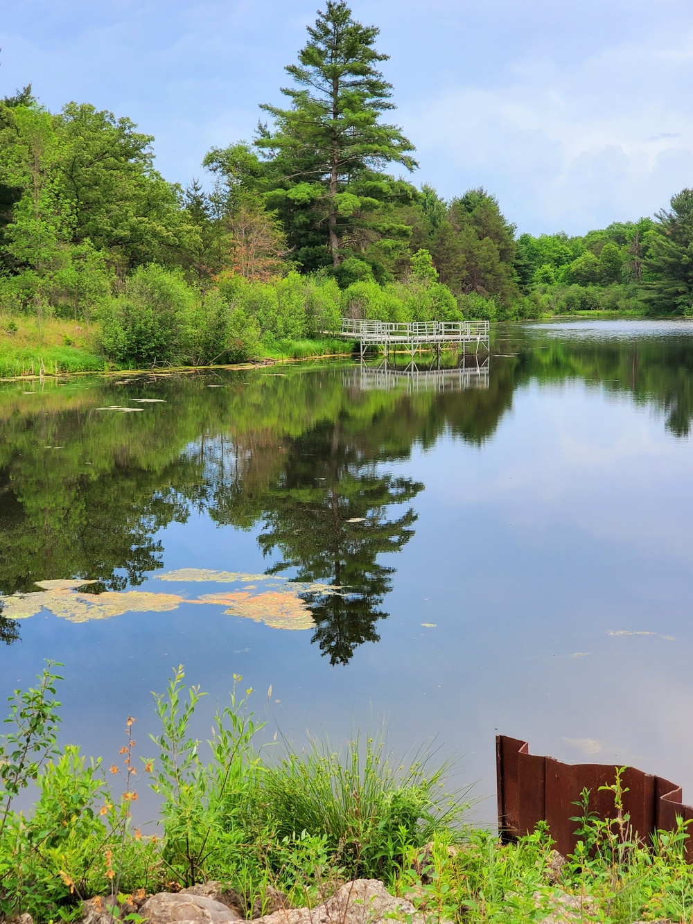Sparta Pond Recreation Area at Fort McCoy