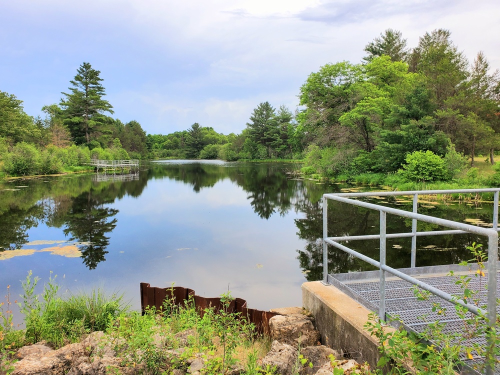 Sparta Pond Recreation Area at Fort McCoy