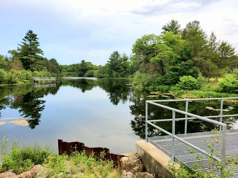 Sparta Pond Recreation Area at Fort McCoy