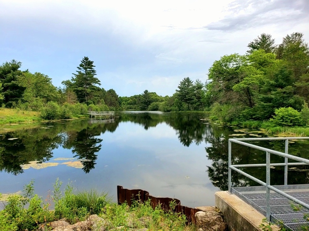 Sparta Pond Recreation Area at Fort McCoy