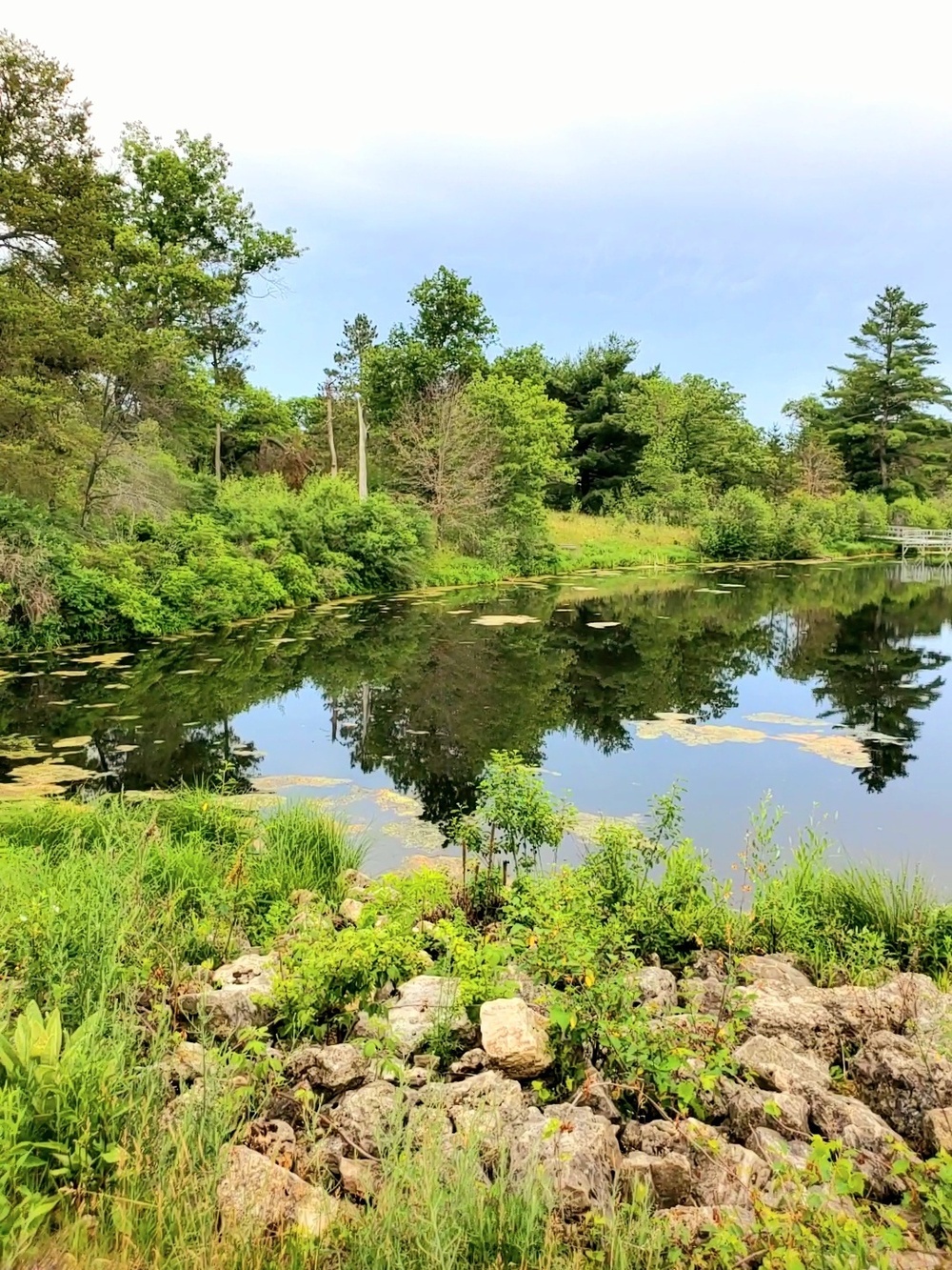 Sparta Pond Recreation Area at Fort McCoy