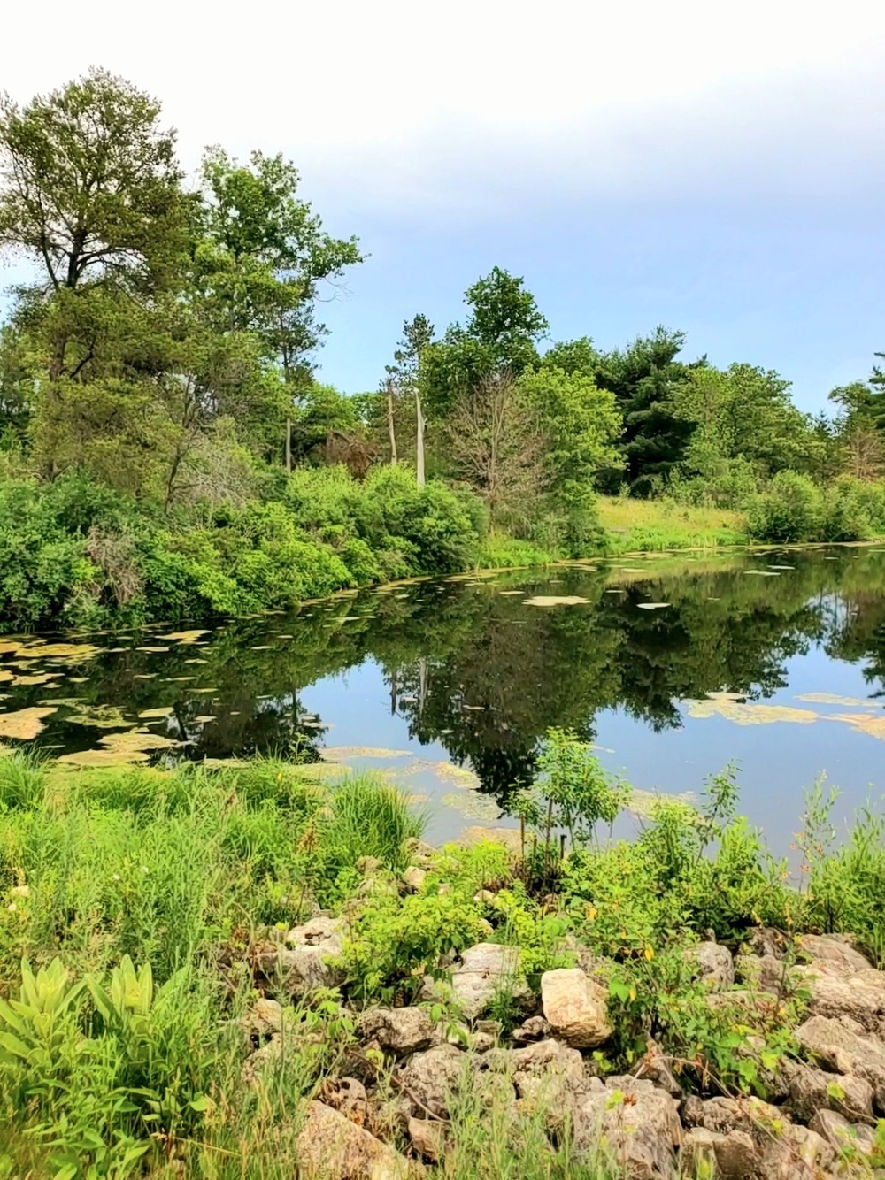 Sparta Pond Recreation Area at Fort McCoy