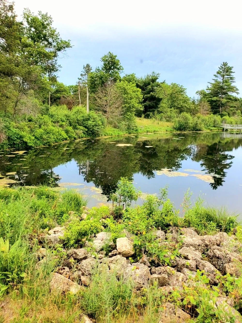 Sparta Pond Recreation Area at Fort McCoy