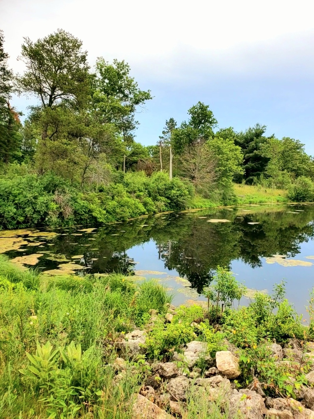 Sparta Pond Recreation Area at Fort McCoy