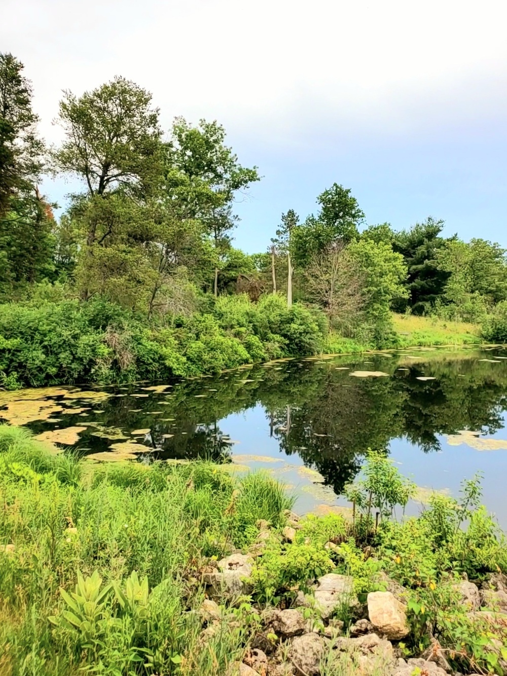 Sparta Pond Recreation Area at Fort McCoy