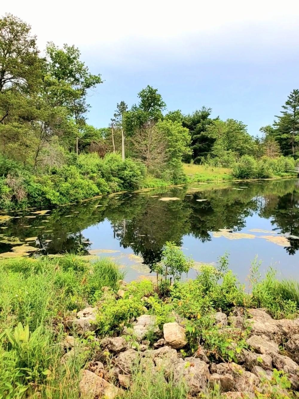 Sparta Pond Recreation Area at Fort McCoy