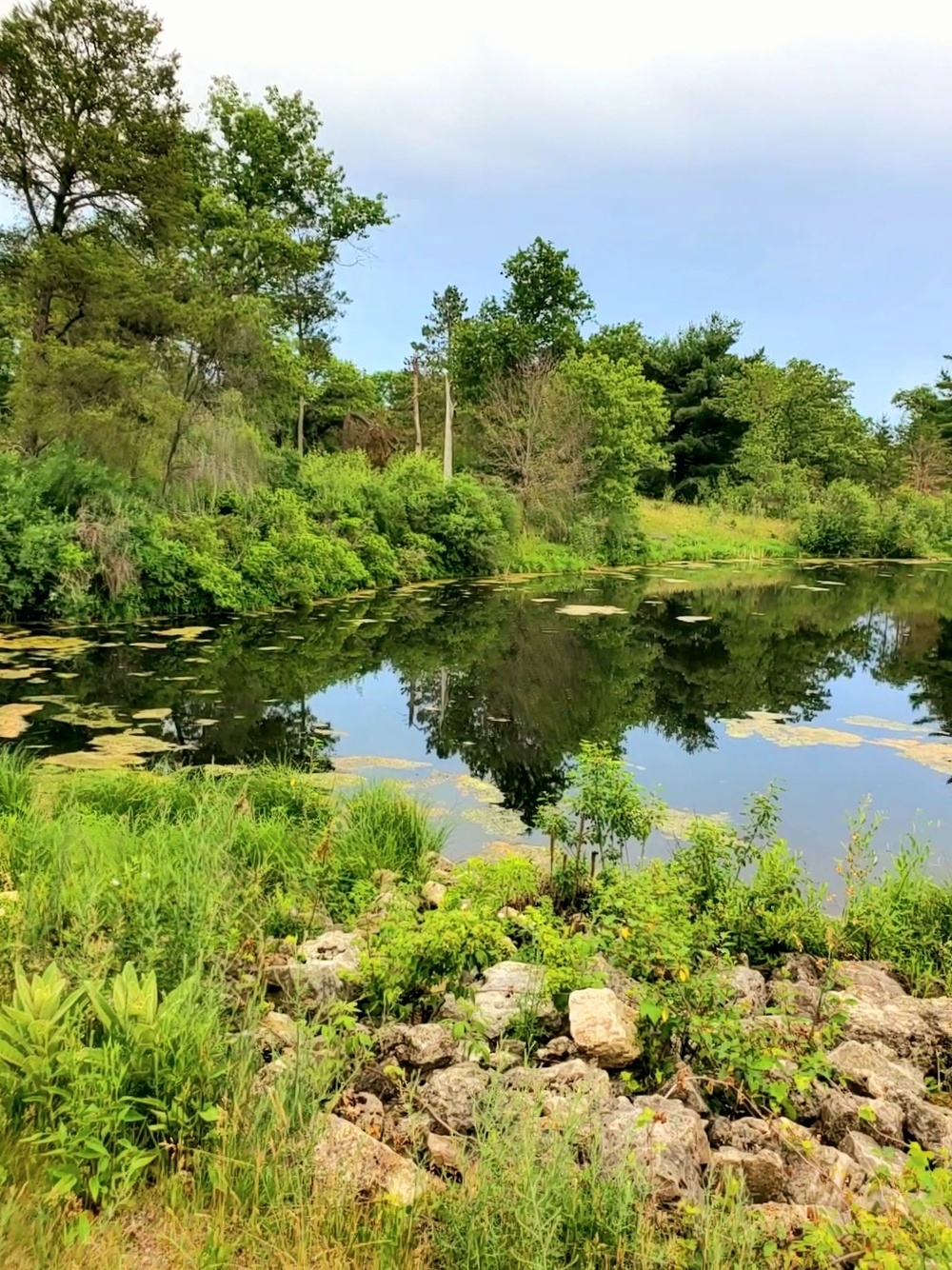 Sparta Pond Recreation Area at Fort McCoy