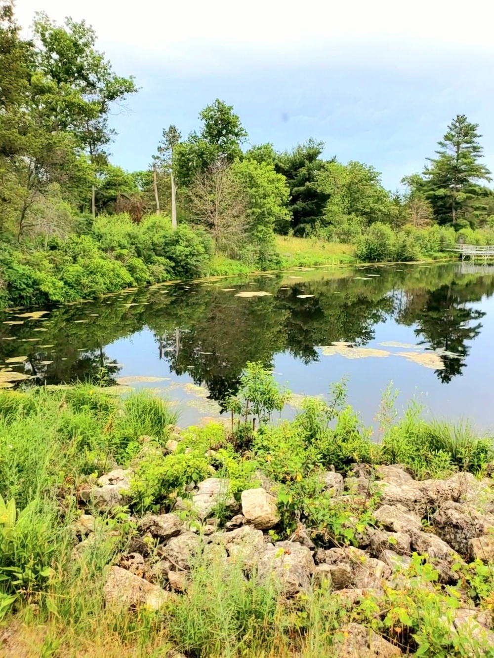 Sparta Pond Recreation Area at Fort McCoy