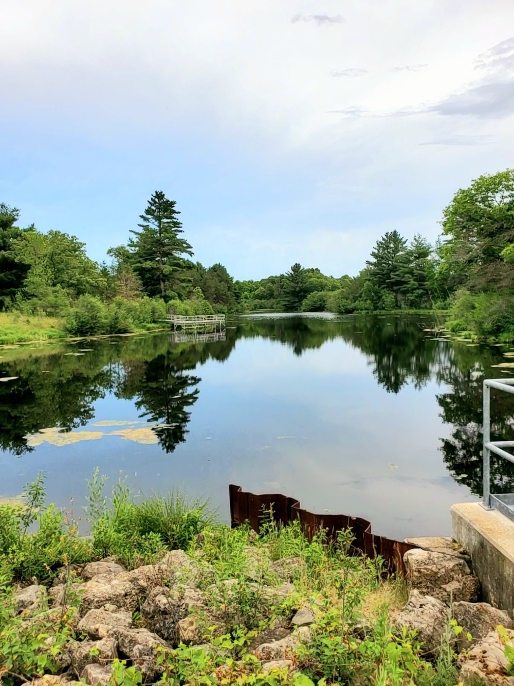 Sparta Pond Recreation Area at Fort McCoy