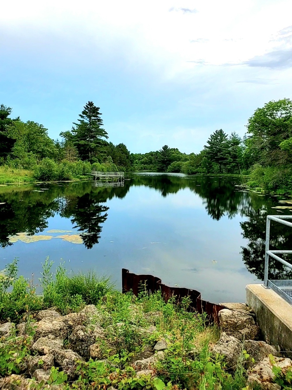 Sparta Pond Recreation Area at Fort McCoy