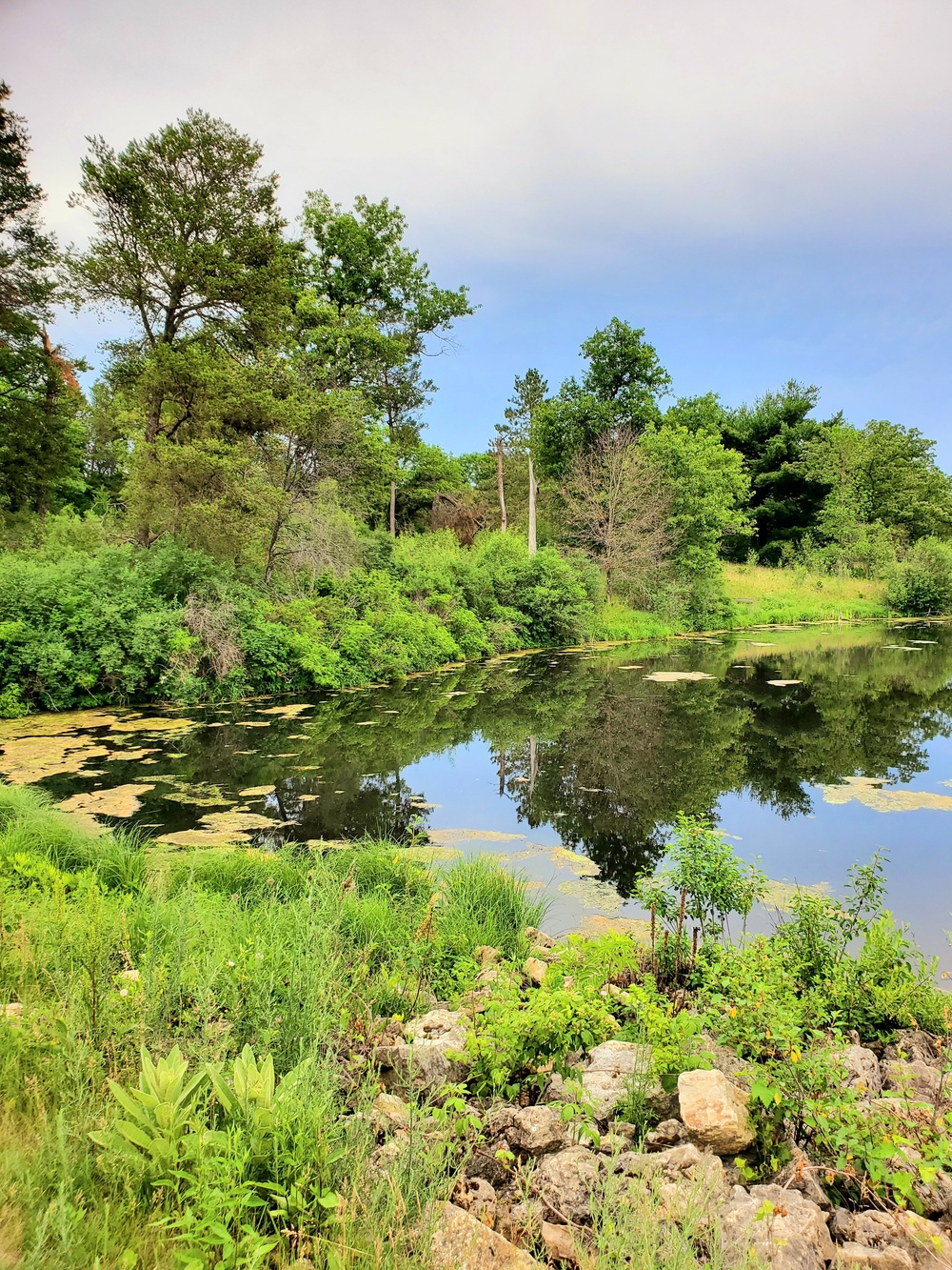 Sparta Pond Recreation Area at Fort McCoy