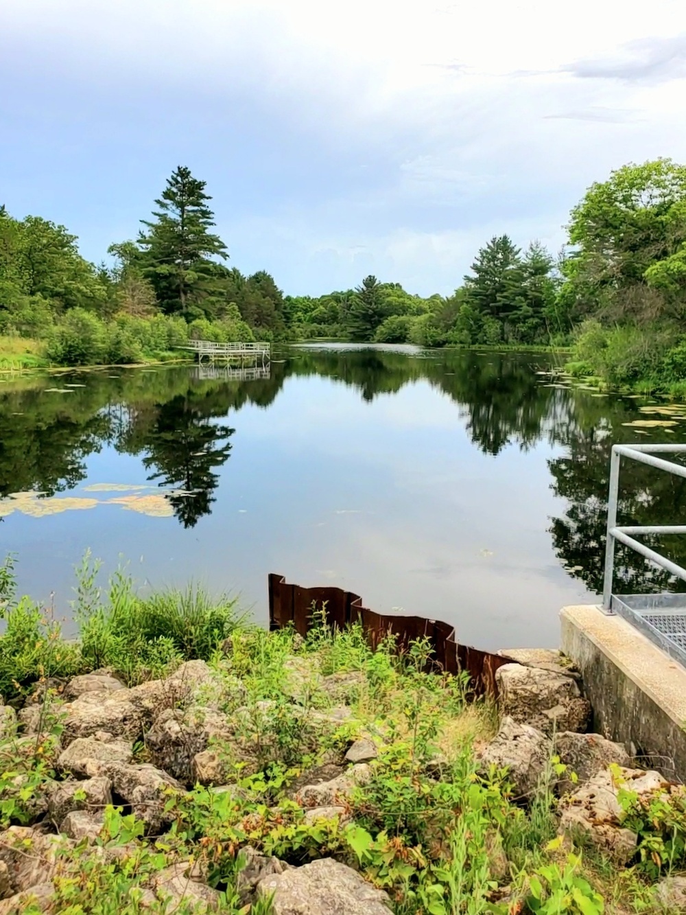Sparta Pond Recreation Area at Fort McCoy