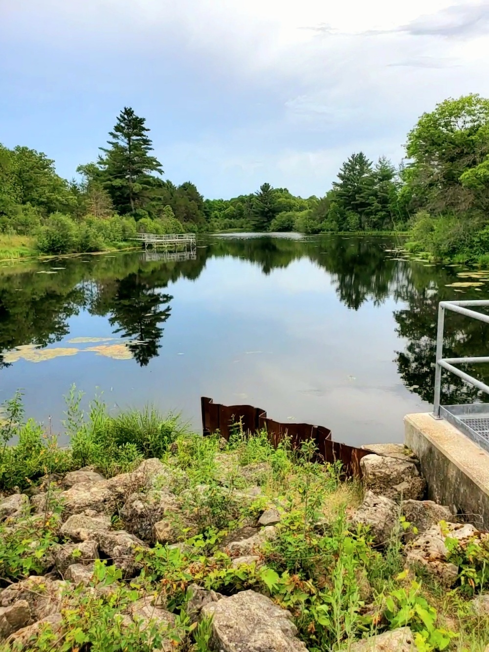 Sparta Pond Recreation Area at Fort McCoy