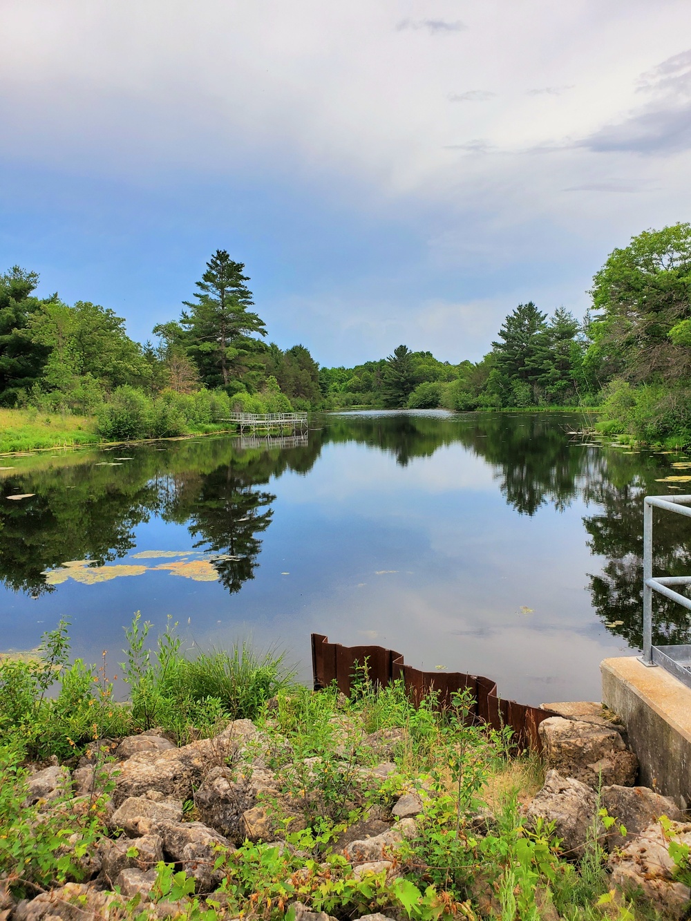 Sparta Pond Recreation Area at Fort McCoy