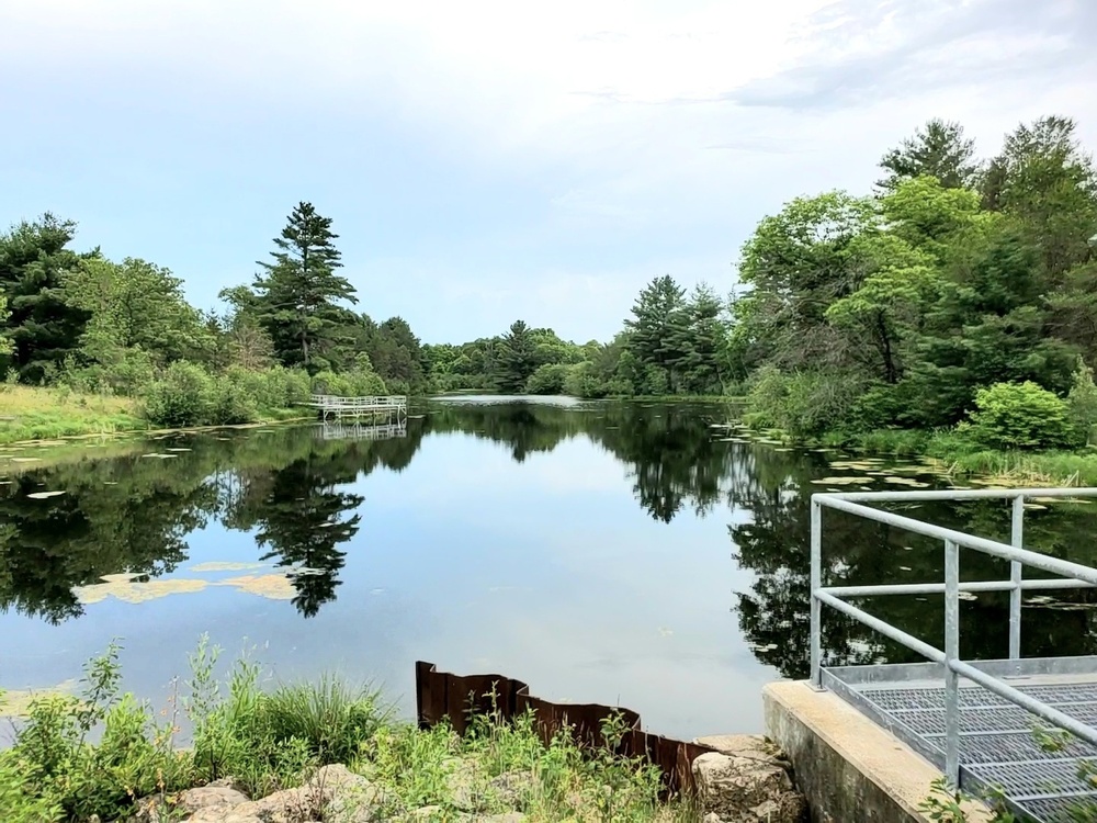 Sparta Pond Recreation Area at Fort McCoy