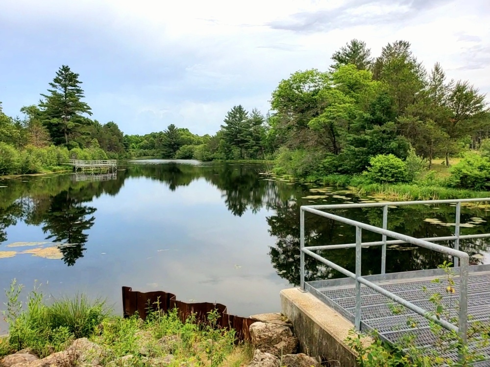 Sparta Pond Recreation Area at Fort McCoy