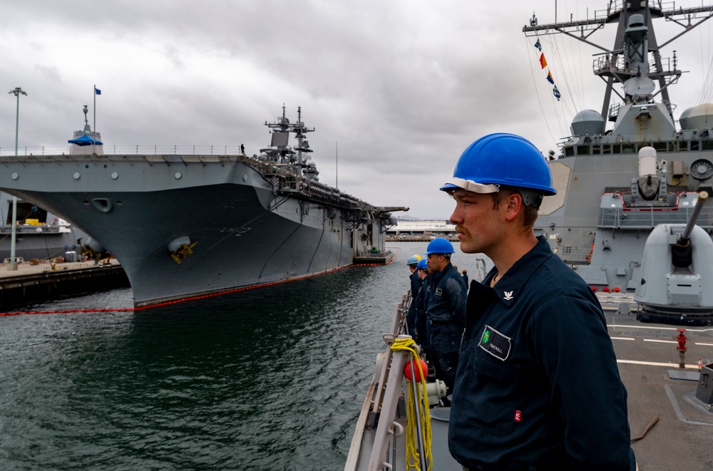 USS O’Kane gets underway