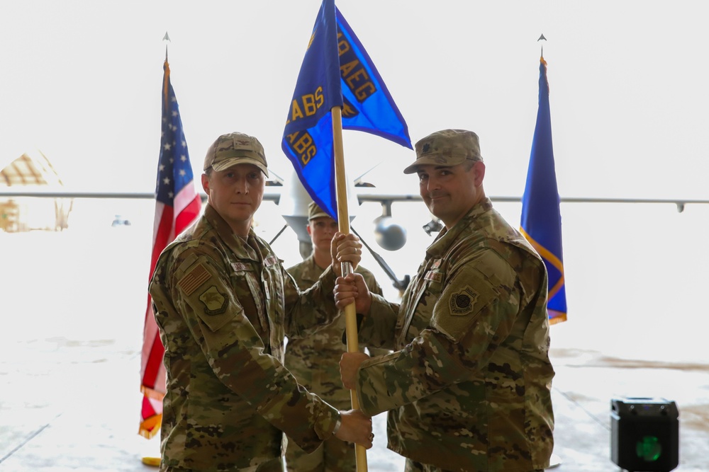 776th EABS welcomes new commander at Chabelley Airfield