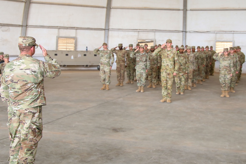 776th EABS welcomes new commander at Chabelley Airfield