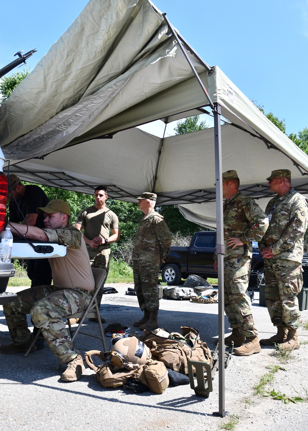 104th Explosive Ordnance Disposal team trains for joint response